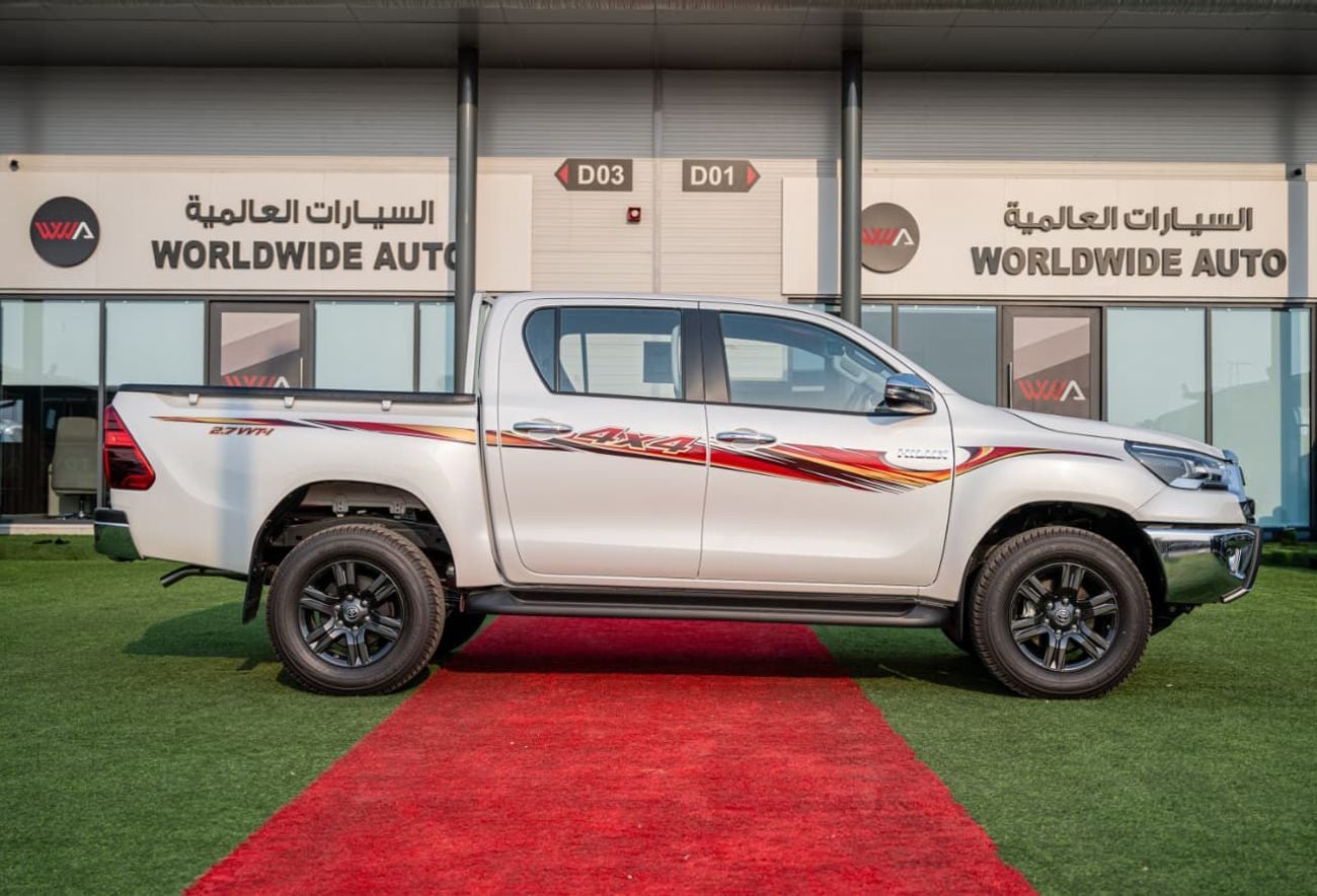 تويوتا هيلوكس GLX DC 4WD 2.7Ltr. GLXS-V AT EXL 2026 WHITE GCC