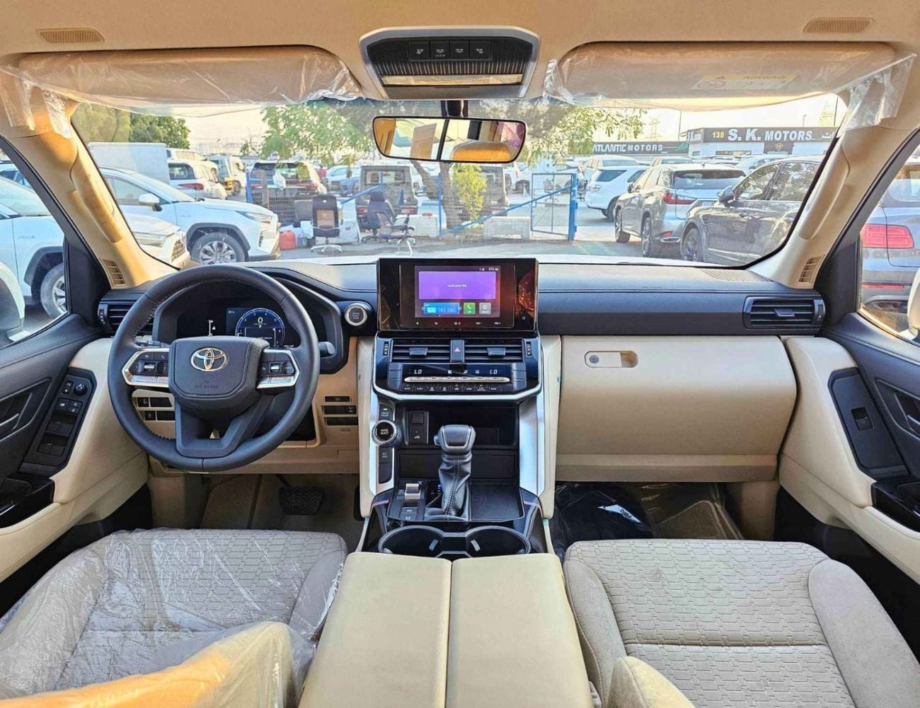 Toyota Land Cruiser GXR TWIN TURBO BASIC || PETROL AT 3.5L V6 4WD | DRIVER PWR SEAT (CODE # GXRPB2O) WHITE 2026