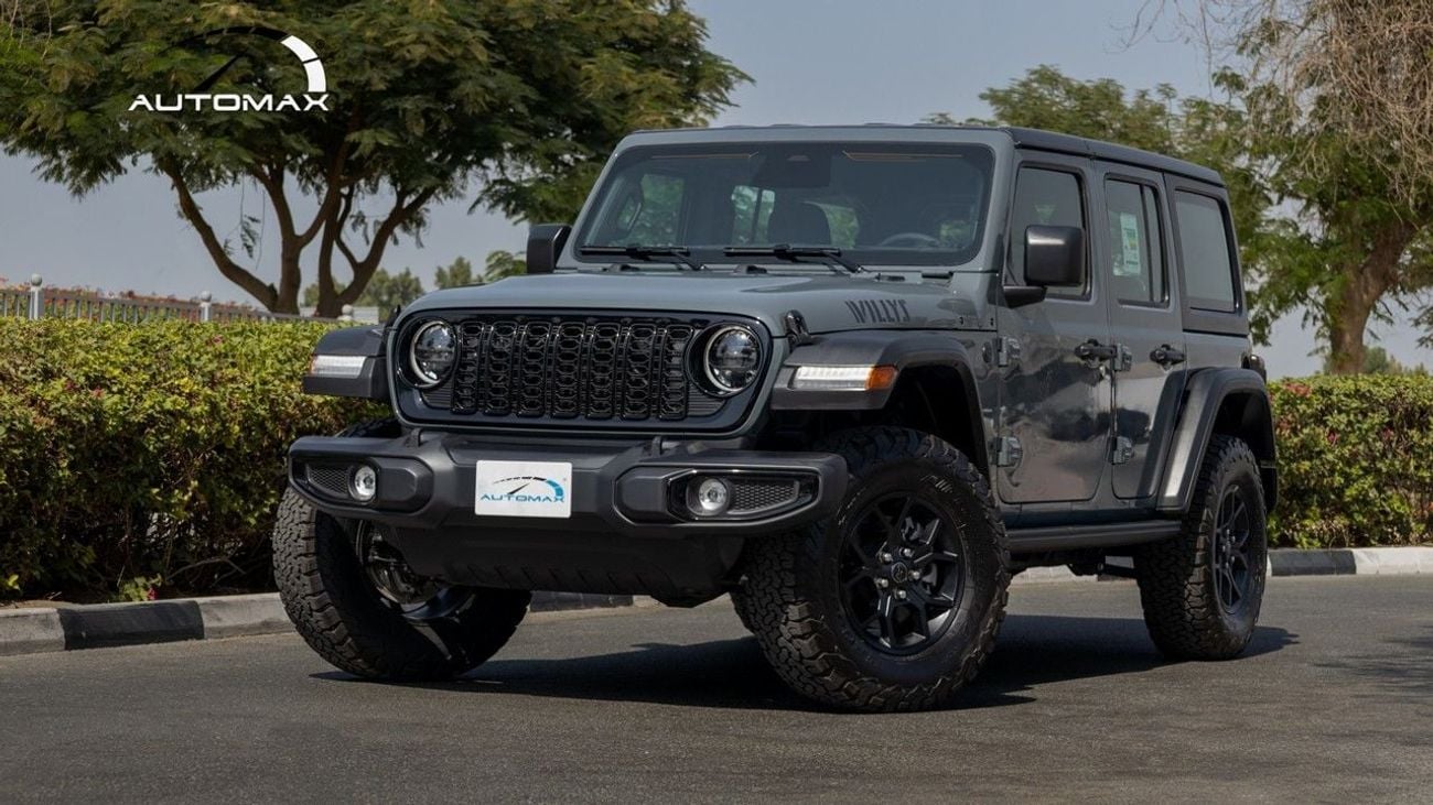 Jeep Wrangler Unlimited Willys 2026 (For Export , НА ЭКСПОРТ) V6 3.6L GCC Без пробега