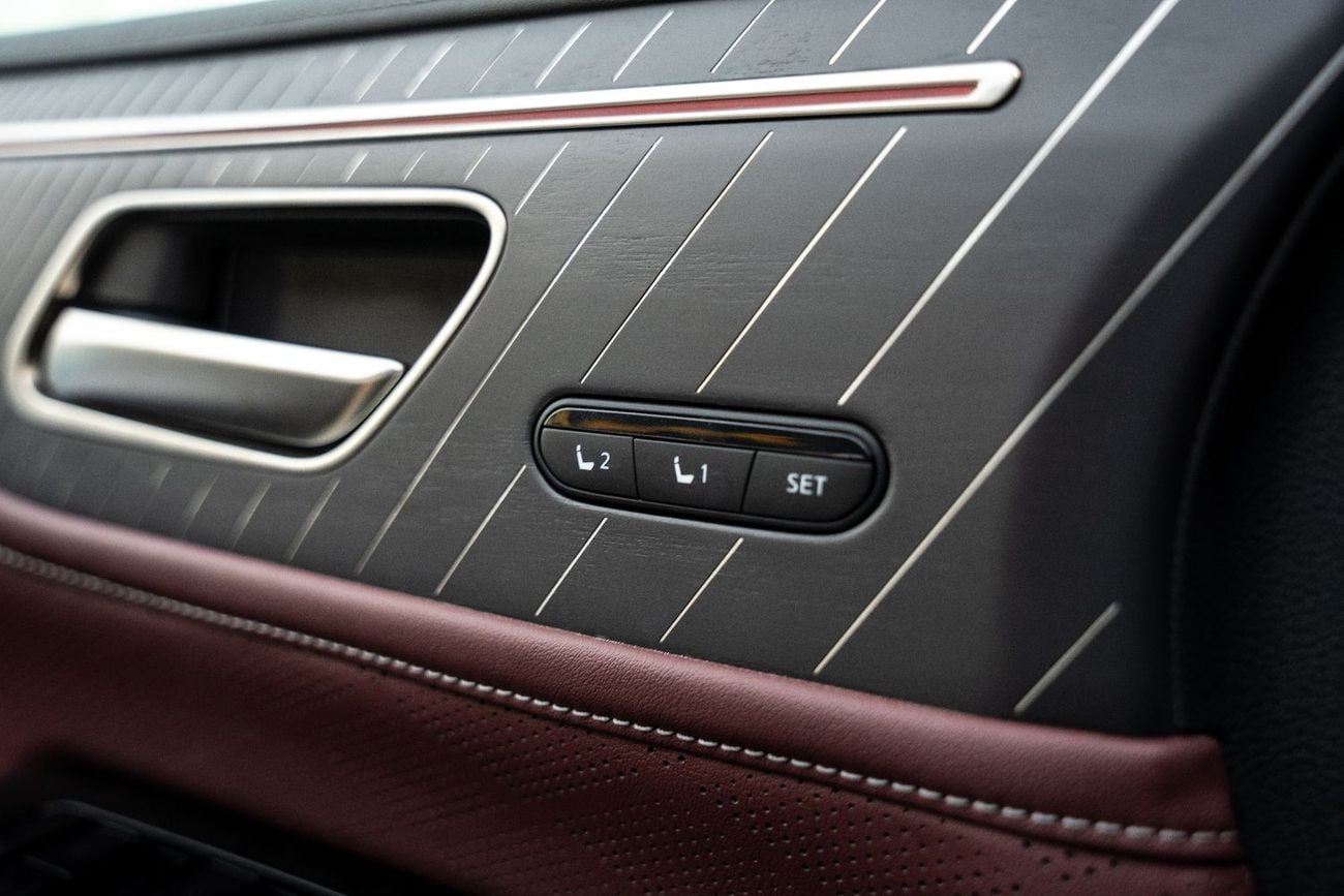 Infiniti QX80 AUTOGRAPH BENCH CHAIRS Autograph 2025 GCC Specs Agency Warranty Full Service History 3.5L Twin Turbo