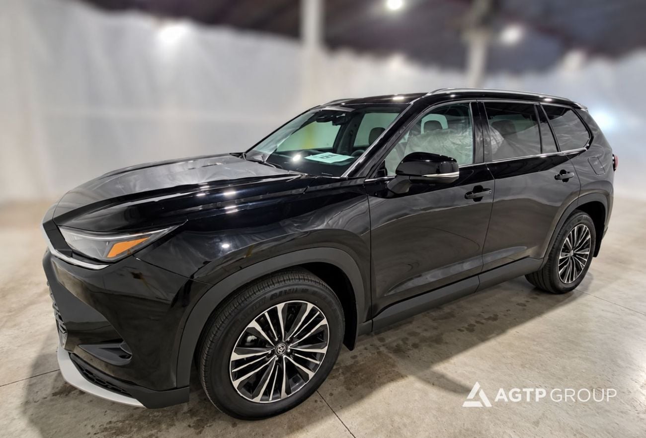 Toyota Grand Highlander 2.4L Turbo Hybrid | FULL OPTION | Automatic | Canadian Specs | Black | EXPORT ONLY