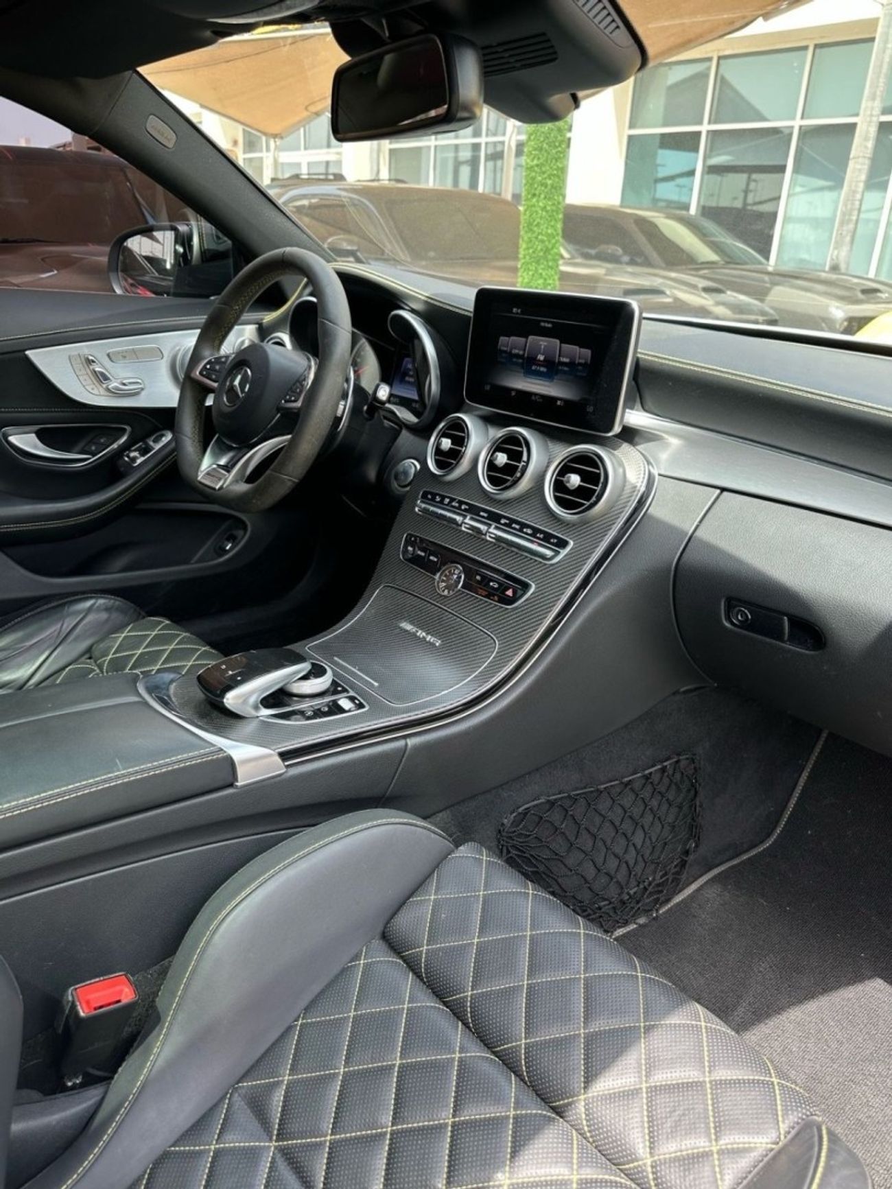 مرسيدس بنز C 63 كوبيه MERCEDES BENZ Gcc 2017 Edition 1 Original paint