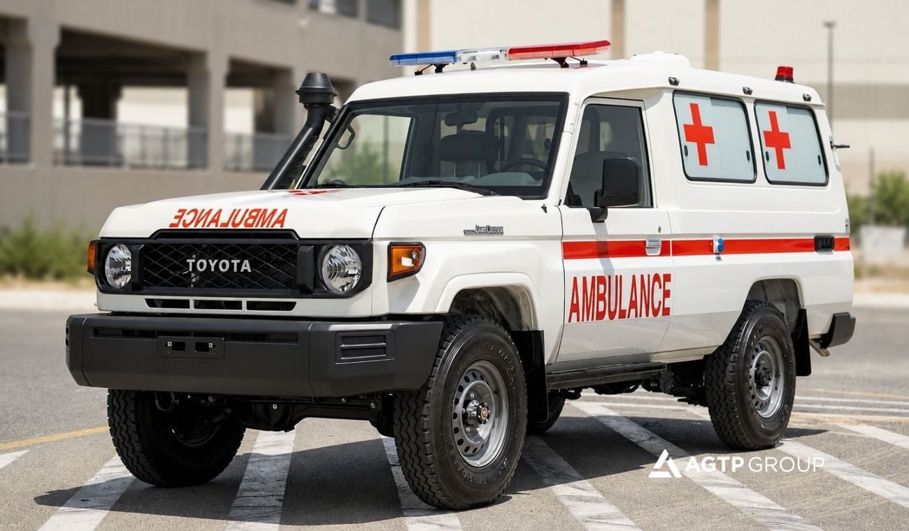Toyota Land Cruiser 70 LC79 STANDARD Ambulance 2026 | Diesel | 4WD | Manual | 3-Door Hardtop | AFRICA EXPORT
