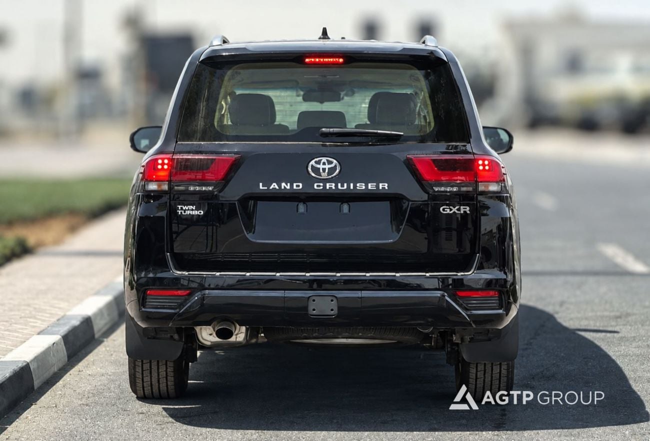Toyota Land Cruiser GXR 3.5L TWIN TURBO | READY EXPORT STOCK | 4WD | Beige Leather | Sunroof | Rear Entertainment | GCC Spec