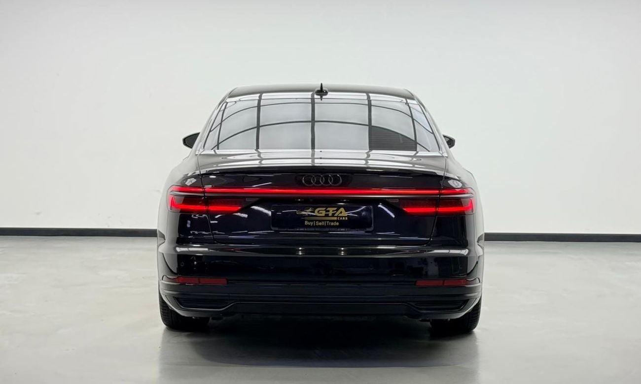 أودي A8 L 60 TFSI أودي A8L 60 TFSI كواترو موديل 2019، ضمان، سجل صيانة كامل لدى أودي، كاملة المواصفات، خليجية