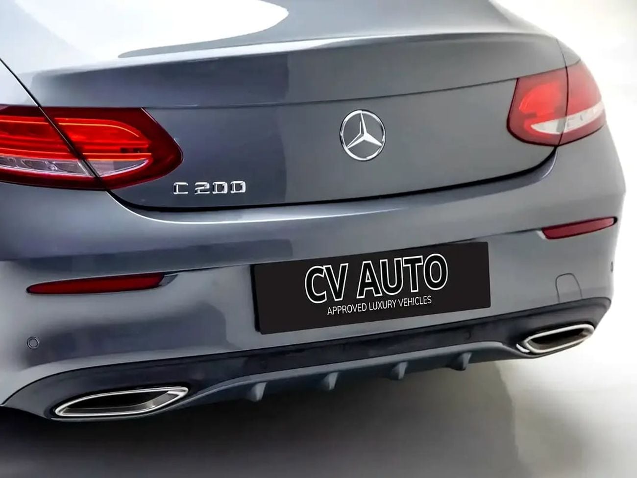 Mercedes Benz C 200 Coupe C200 Coupe | GCC Specification | Grey Exterior | Luxury Coupe