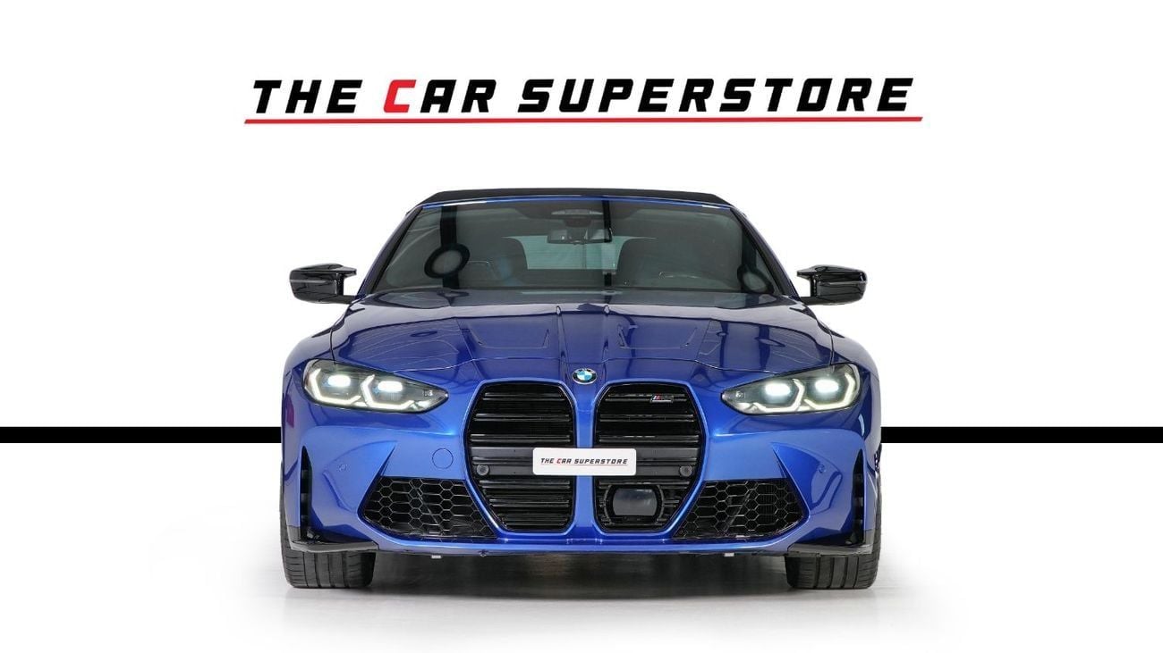 BMW M4 COMPETITION 3.0L X-Drive Convertible-Special Color-Shadow Line Exterior Look