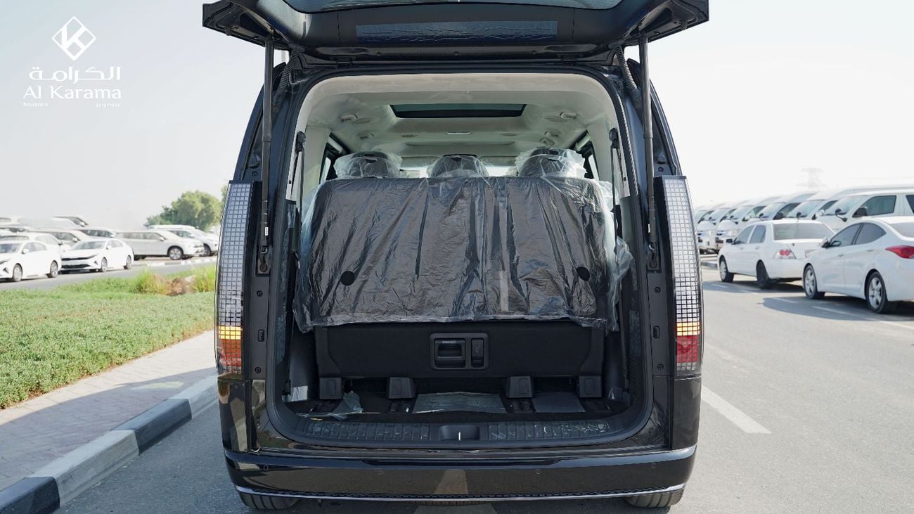 Hyundai Staria LUXURY 3.5L V6 - 360 Camera - Dual Sunroof - Heating Cooling Captain Seats - Power Sliding Doors