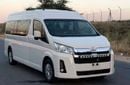 Toyota Hiace GLX 2021Model 2.8 Diesel engine Colour White Transmission Automatic Interior.Begie leather seats 9+seate