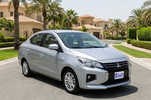 Mitsubishi Attrage GLX HIGHLINE 2023 | AED 396/Month | 0 DP | 30 Day Return | Warranty | Service History
