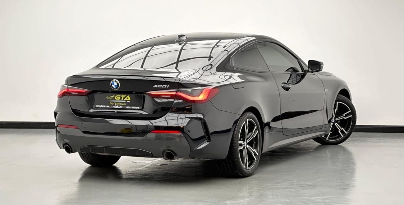 BMW 420i M SPORT 2023 BMW 420i Coupe, 03/2028 BMW Warranty + Service Contract, Full BMW Service History, GCC