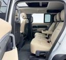 Land Rover Defender 110 FIRST EDITION P400 2020 Land Rover Defender 110, 04/2027 Warranty + Service Contract, Full Service History, GCC