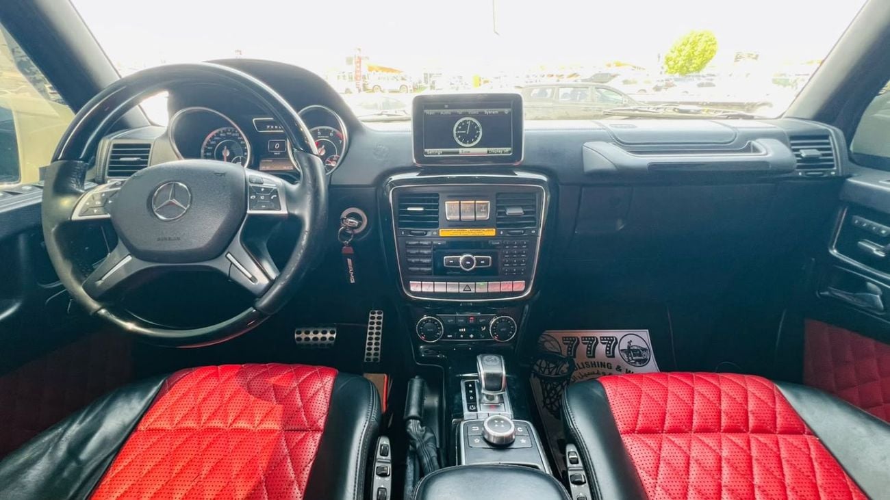 مرسيدس بنز G 63 AMG ستاندارد مرسيدس بنز G63 موديل 2014. محرك 5.5 لتر/V8.