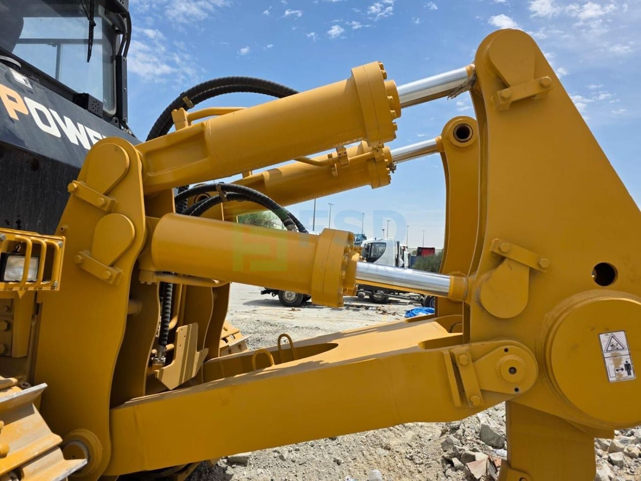 اخرى Powerplus D155B-II Crawler Bulldozer MY-2023