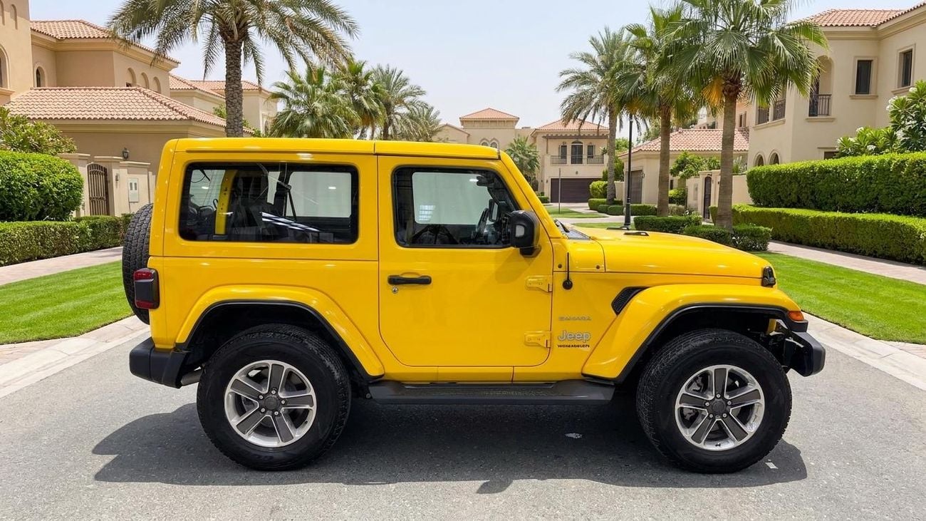 Jeep Wrangler SAHARA 2019 | AED 1392/Month | 0 DP | 30 Day Return | Warranty | Service History