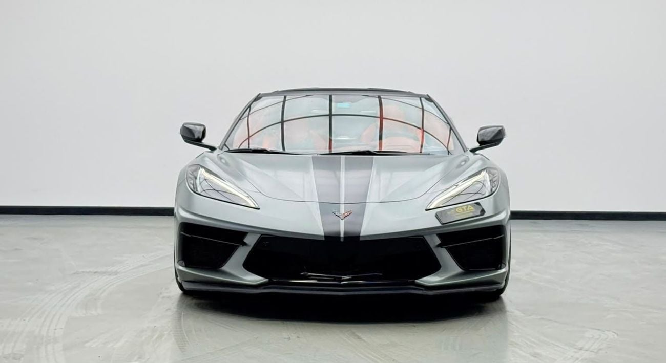 Chevrolet Corvette STINGRAY 3LT 70TH ANNIV 2023 Chevrolet Corvette C8 3LT 70th Anniversary Edition, Full Chevrolet Service History, GCC
