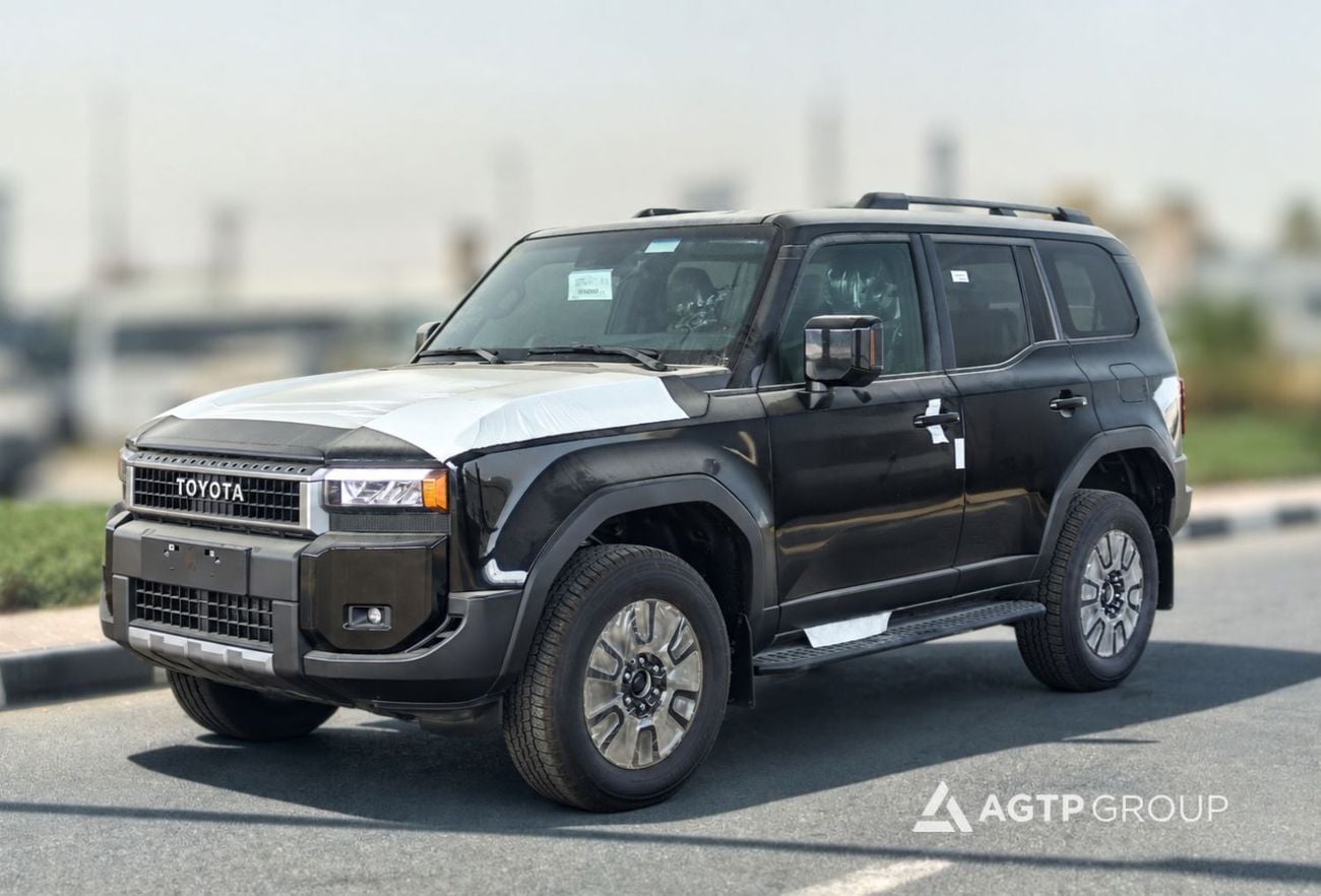 Toyota Prado 2.8L Turbo Diesel | Automatic | 4WD | Mid Option | Black | EXPORT ONLY