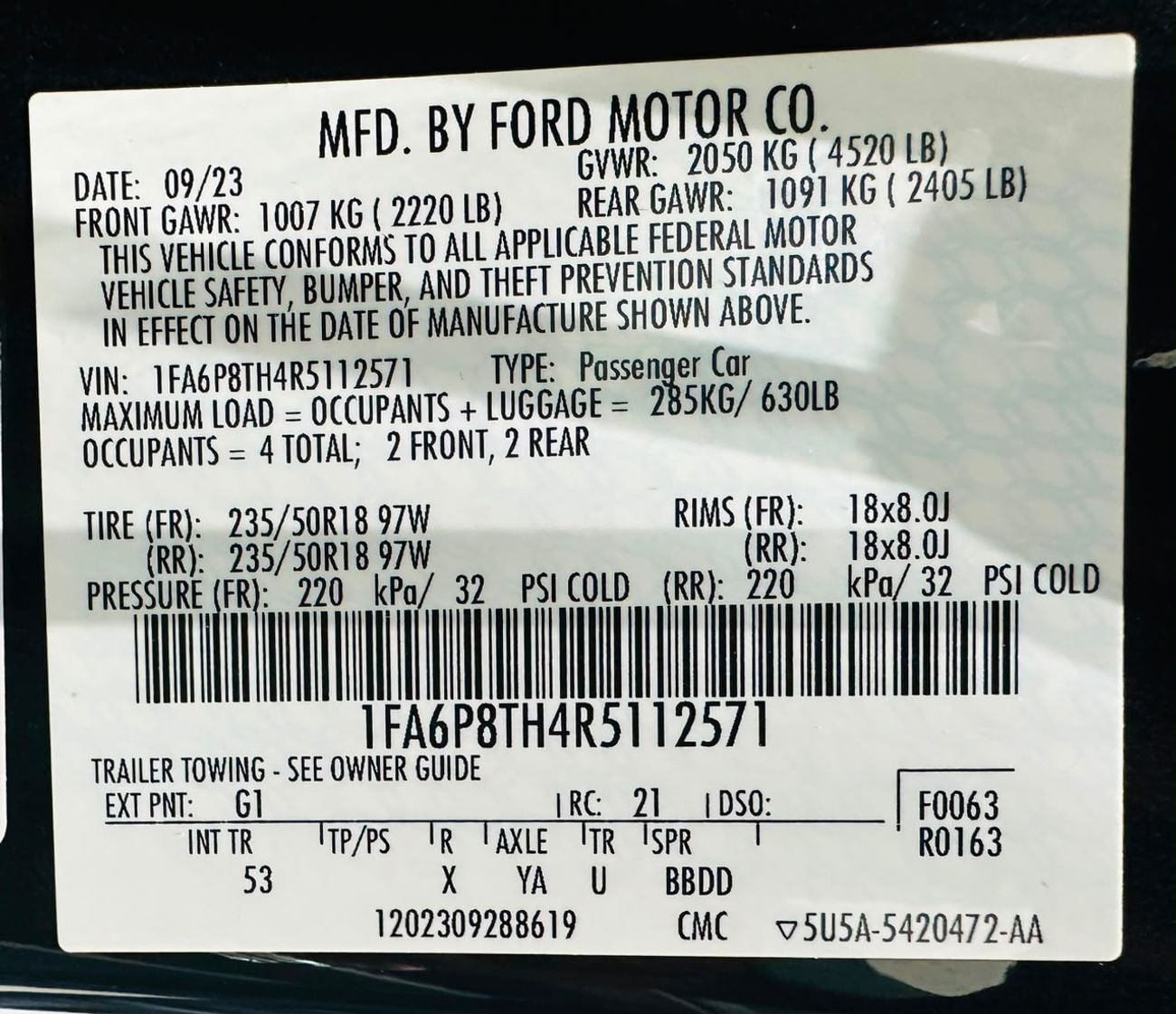 Ford Mustang PREMIUM Mustang Ecoboost premium