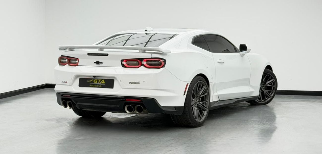 شيفروليه كامارو ZL1 CARBON FIBER شيفروليه كامارو ZL1 موديل 2020، ضمان شيفروليه ساري حتى أغسطس 2030، سجل صيانة كامل من شيفروليه، دول م