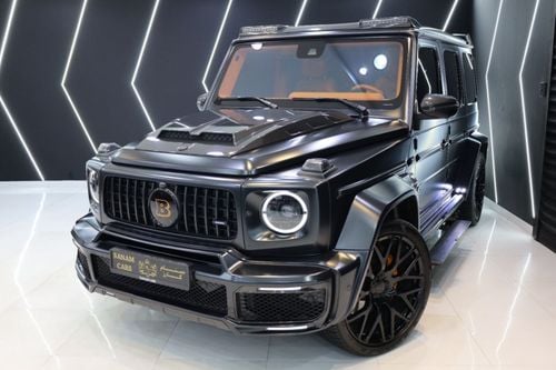مرسيدس بنز G 63 AMG BRABUS G800 برابوس الأصلية، مصنوعة بالكامل من ألياف الكربون، مزودة بشاشات خلفية، وعتبات جانبية قابلة للسحب!
