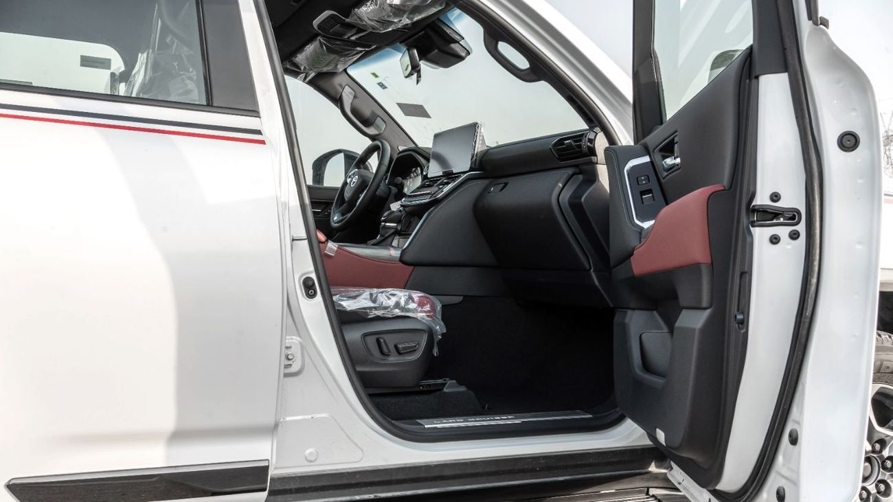 Toyota Land Cruiser GR SPORT 2026 Toyota Land Cruiser GR-Sport 3.5L AT Hybrid (White-Red)
