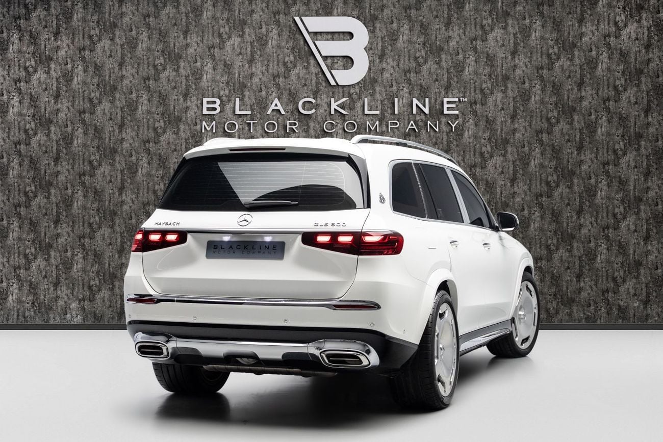 Mercedes Maybach GLS600 Maybach GLS600 BUY NOW, PAY 2027 | THE BLACKLINE STANDARD | 2029 Mercedes Warranty + Service Contract, Low KMs, GCC