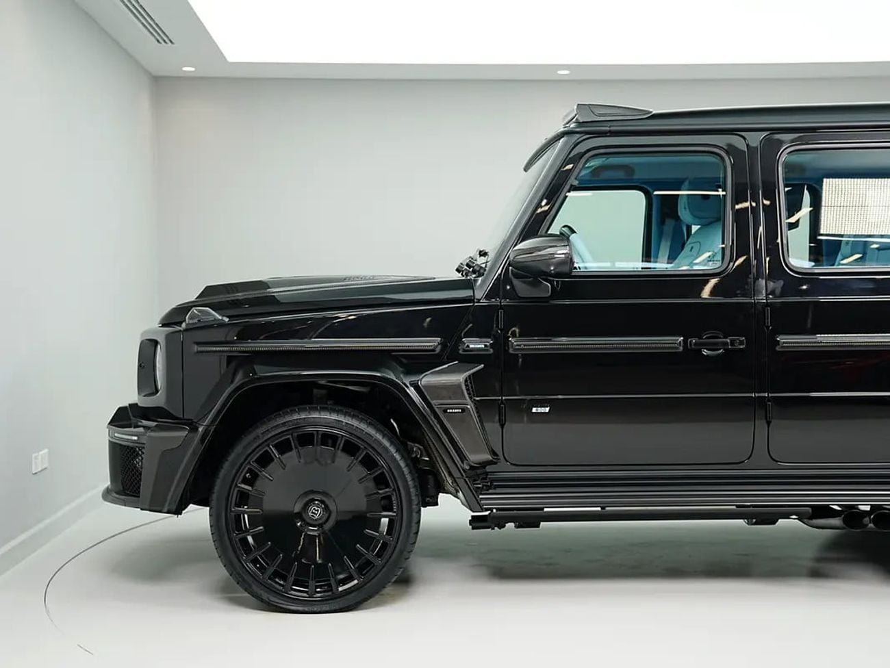 Mercedes Benz G63 AMG STANDARD WARRANTY | BABY BLUE LEATHER INTERIOR | FULL OPTION | CARBON PACKAGE