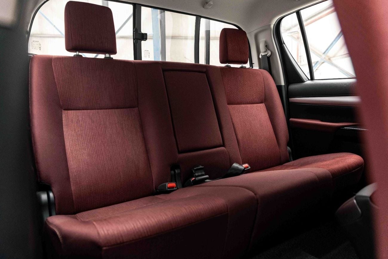 Toyota Hilux SR5 Double Cab 2.7L - Attitude Black Inside Maroon | Export Only