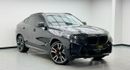 BMW X6 XDRIVE40I M SPORT 2024 BMW X6, BMW Warranty+Service Contract+Full Service History, GCC Specs.