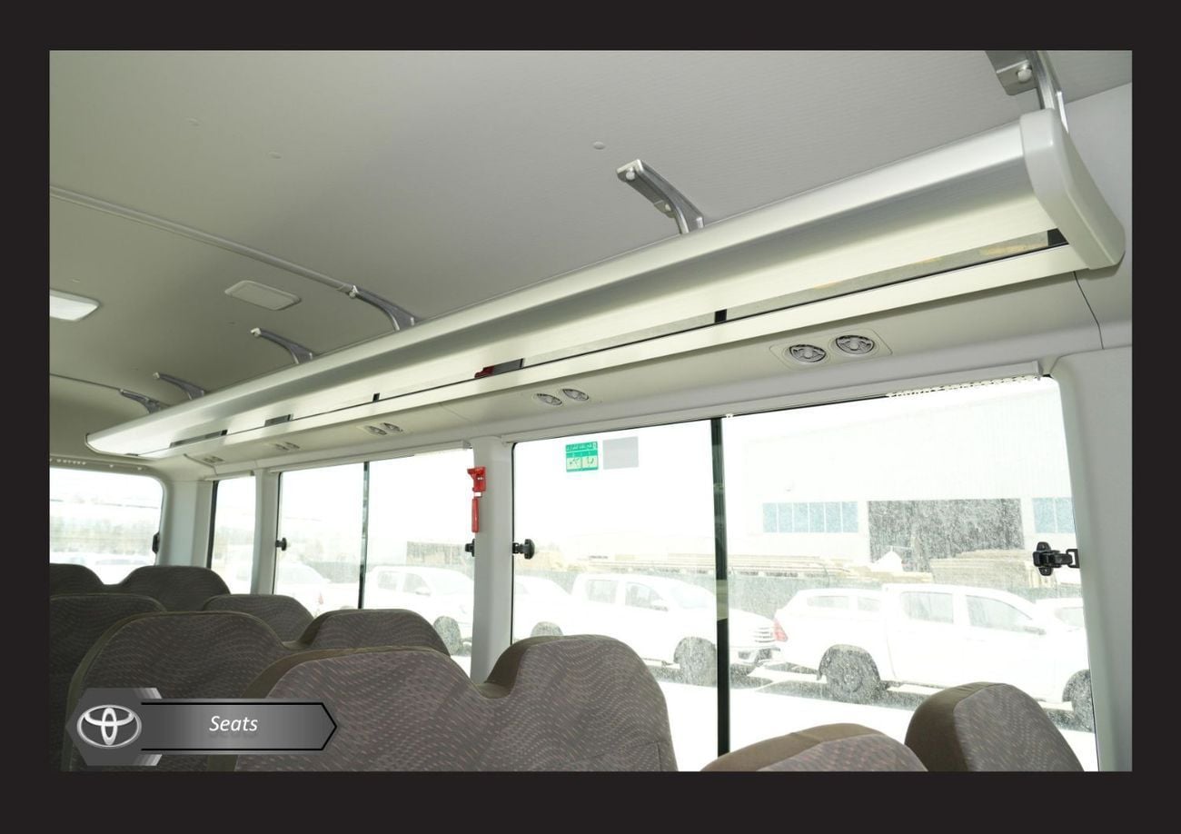 تويوتا كوستر TOYOTA COASTER 2.8L 23-STR H/R MID A/T DSL 2025 Export Only