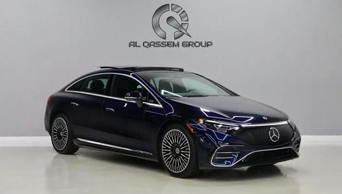 مرسيدس بنز EQS 580 4MATIC EQS 580 | 2 Years Warranty + Free Registration | 2022 Model | Fully electric | Ref#A013237
