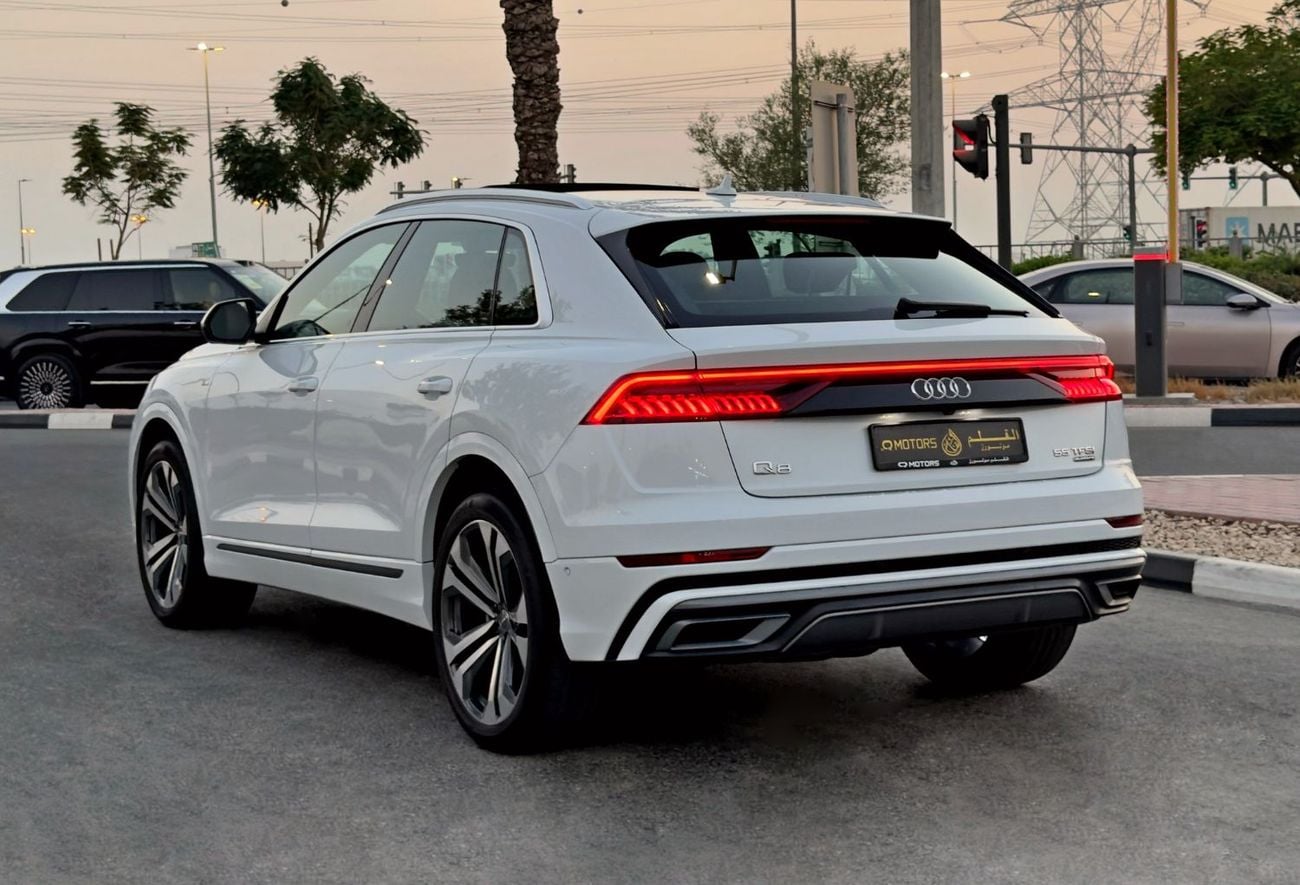 Audi Q8 55 TFSI S-LINE 2019 Audi Q8 55TFSI Quattro S Line, GCC Specifications