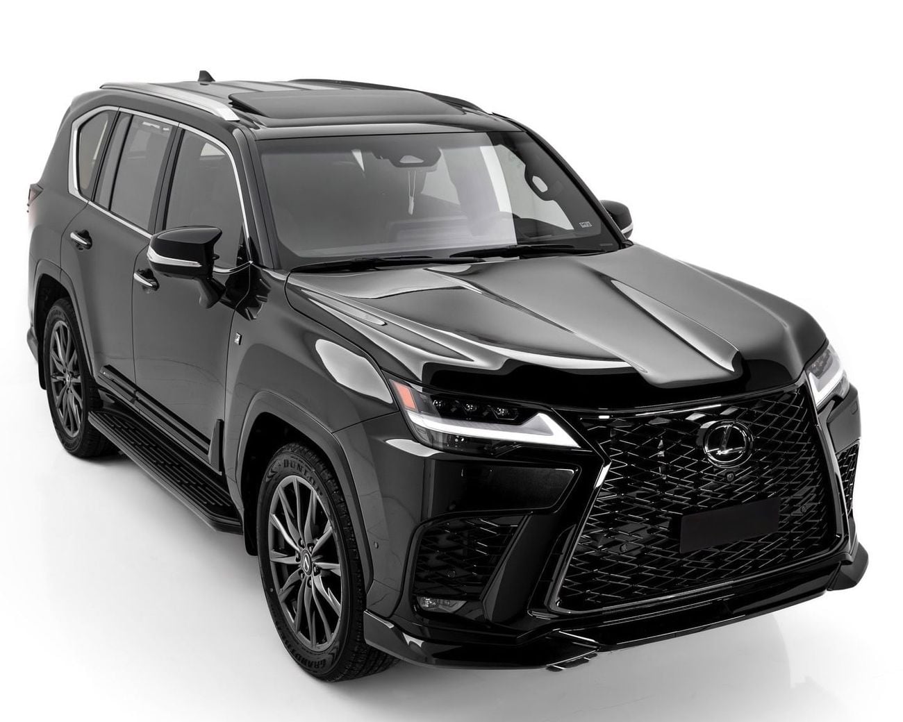 لكزس LX 700h F SPORT أسود/أحمر 2026