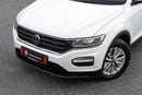 فولكس واجن T ROC Life T-Roc Life | 1,038 P.M | 0% Downpayment | Excellent Condition!