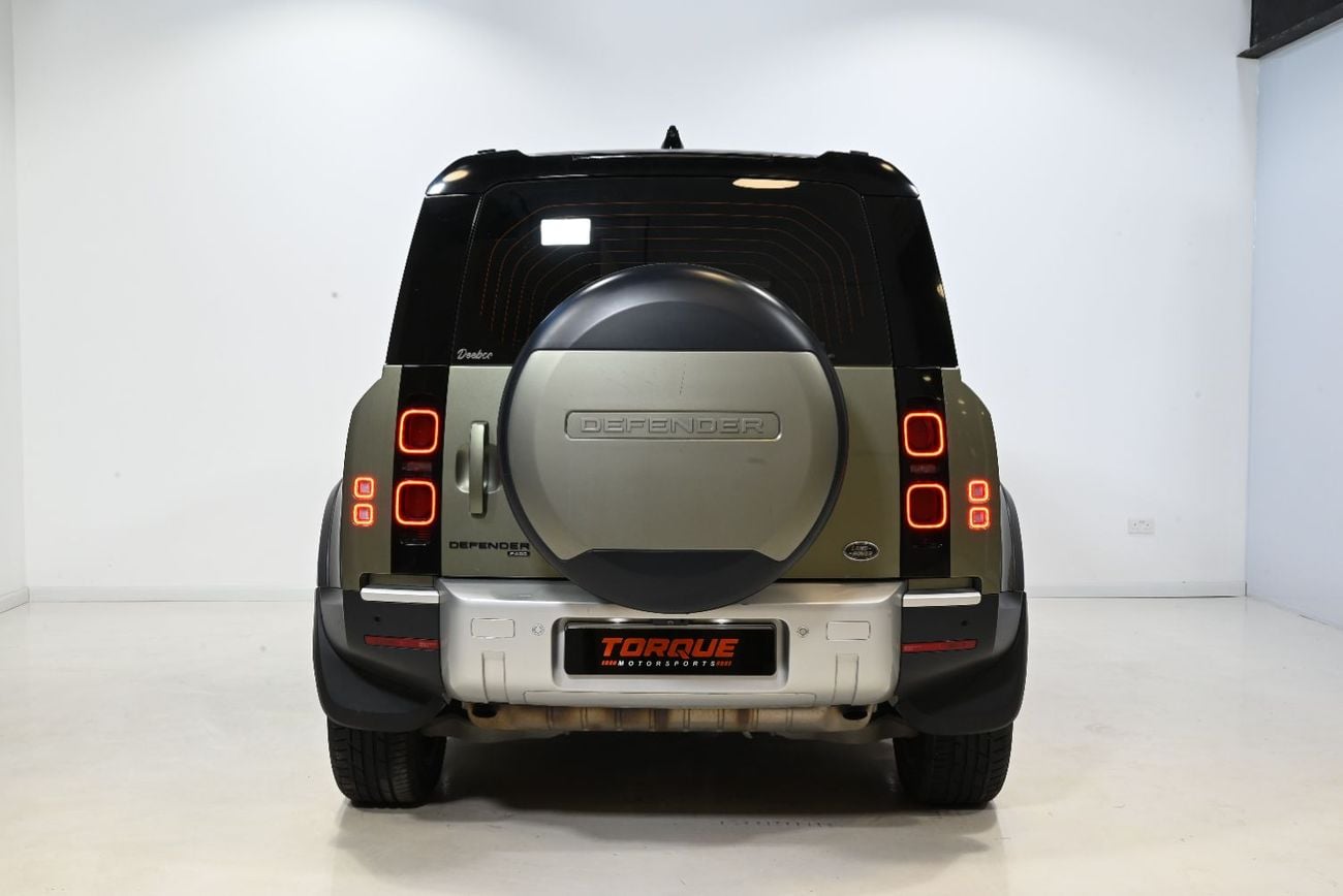 Land Rover Defender 110 X-DYNAMIC HSE P400 2022 Land Rover Defender 110 X-Dynamic P400 HSE, Agency Service History, 1 Year Warranty, GCC