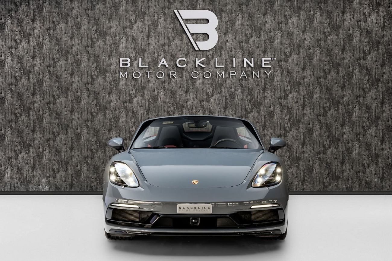 Porsche 718 Boxster S BUY NOW, PAY 2027 | THE BLACKLINE STANDARD | January 2027 Warranty, GCC, Low KMs
