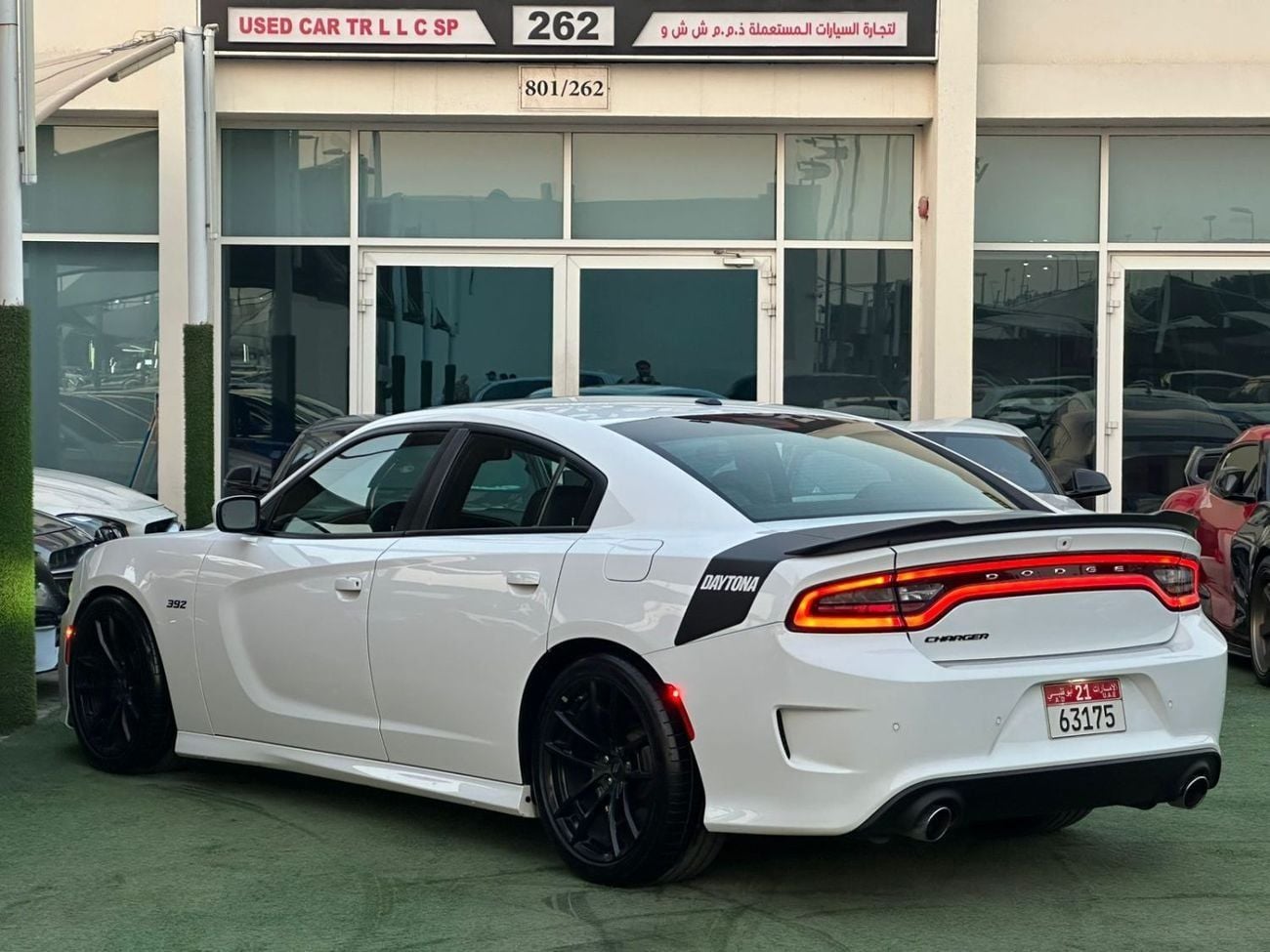 Dodge Charger DAYTONA DODGE CHARGER 392 GCC FULL OPTION 2018 PERFECT CONDITION