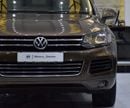 فولكس واجن طوارق SEL EXCELLENT DEAL for our Volkswagen Touareg ( 2015 Model ) in Brown Color GCC Specs