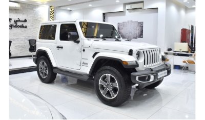 Jeep Wrangler EXCELLENT DEAL for our Jeep Wrangler Sahara ( 2023 Model ) in White Color GCC Specs