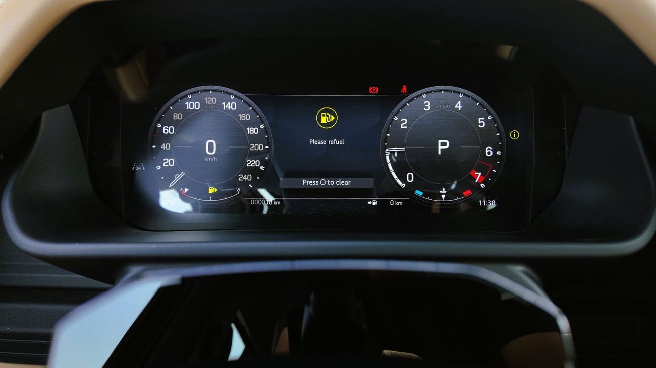 لاند روفر ديفندر 110 ULTIMATE EDITION P525 | ٢٠٢٦ | رمادي كارباتي | مقصورة داخلية بلون بني فاتح | محرك V8