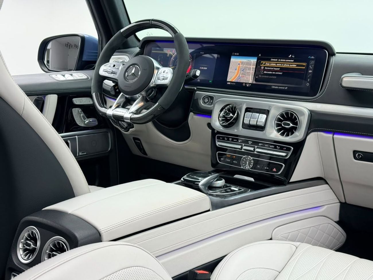 مرسيدس بنز G 63 AMG STANDARD مرسيدس بنز G63 AMG G Manufaktur موديل 2022، ضمان مرسيدس حتى 2027، سجل صيانة كامل لدى مرسيدس، خليجية
