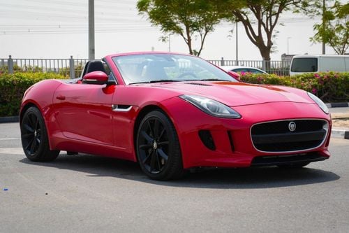 جاكوار F Type STANDARD سيارة مكشوفة موديل 2014 بمحرك V6 سوبرتشارج! بمواصفات خليجية