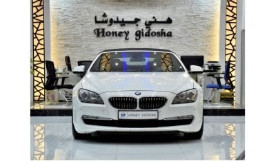 بي أم دبليو 650 EXCELLENT DEAL for our BMW 650i CONVERTIBLE ( 2011 Model ) in White Color GCC Specs
