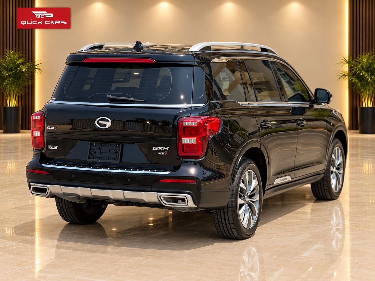 جي إي سي GS 8 GL سيارة GAC GS8 320T i-4WD Turbo موديل 2021 | مواصفات خليجية | 7 مقاعد | 87,479 كم