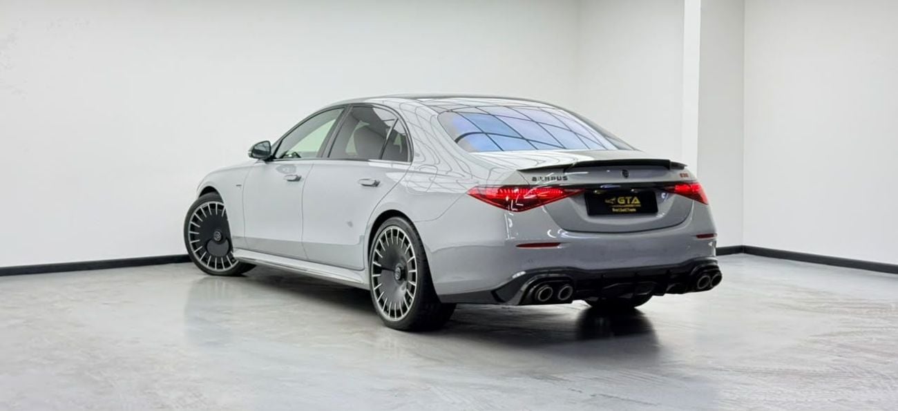 مرسيدس بنز S 63 AMG إي بيرفورمانس 2024 Mercedes-AMG S 63 E Performance BRABUS 930, Warranty, Brand New, EUROPEAN SPECS