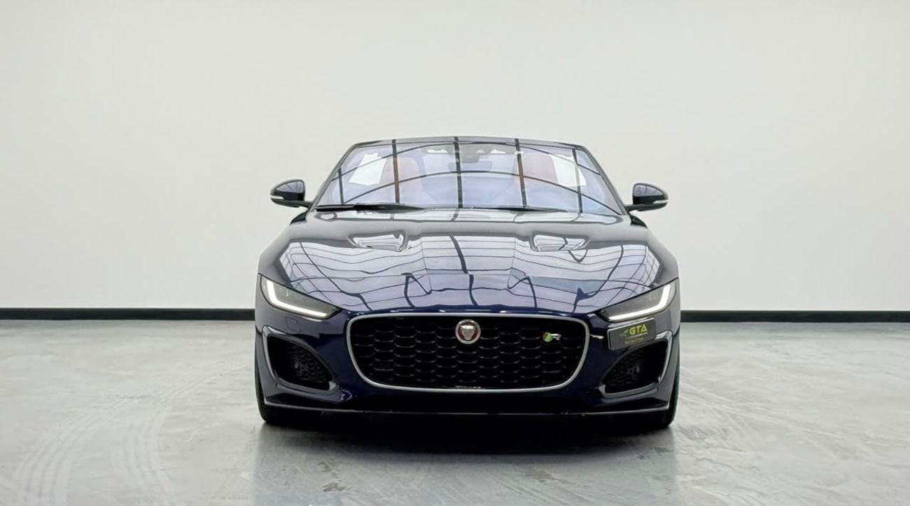 Jaguar F-TYPE R 2021 Jaguar F-Type P575 R Convertible, 2028 Masterclass Warranty + Service Pack, Very Low Km, Euro