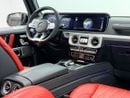 مرسيدس بنز G 63 AMG STANDARD مرسيدس بنز G63 AMG موديل 2022، باقة نايت، ضمان، سجل صيانة كامل، مقصورة داخلية من ألياف الكربون، دول