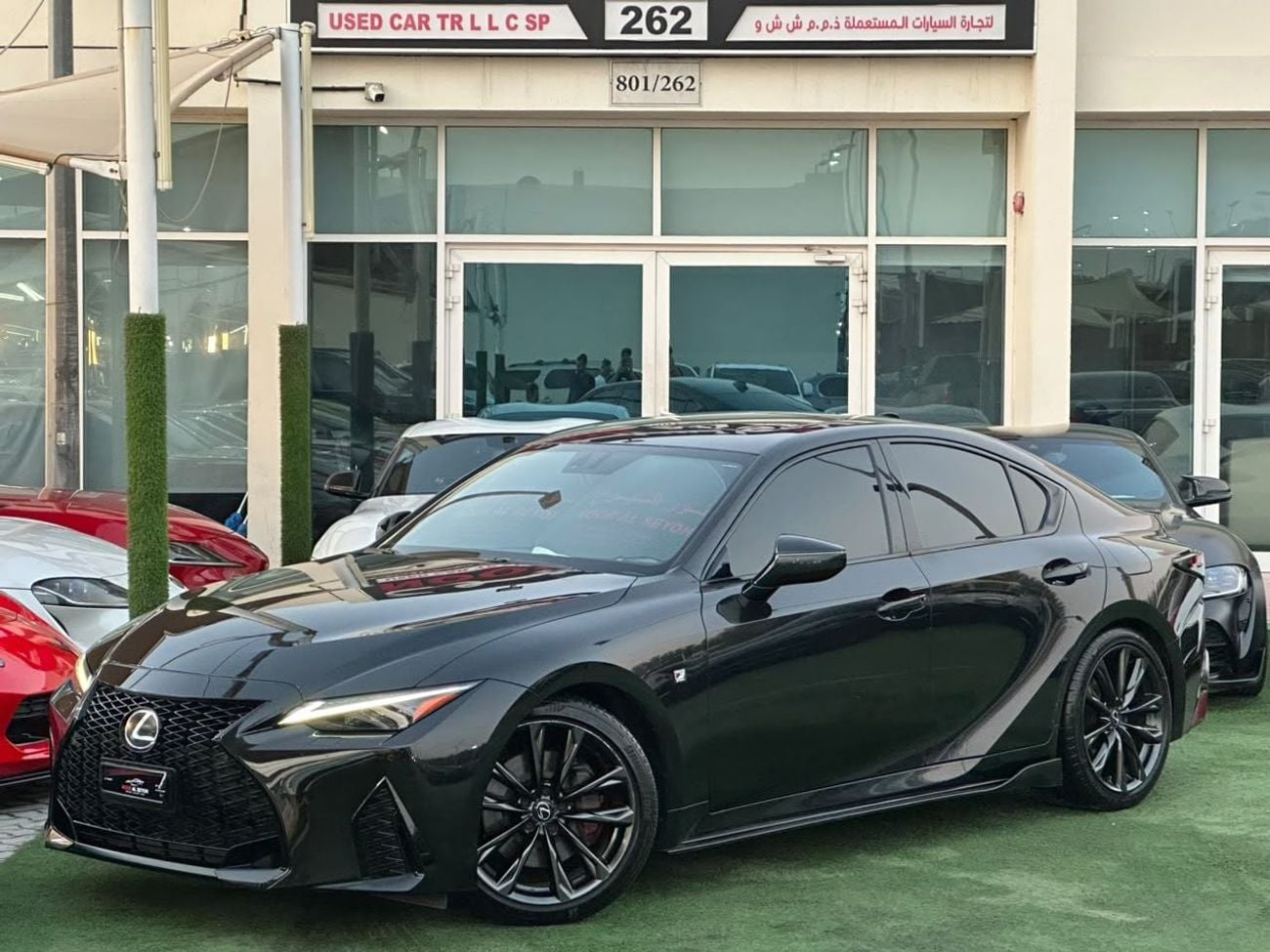 لكزس IS 350 F SPORT لكزس IS 350 F سبورت، خليجية، كاملة المواصفات، بحالة ممتازة