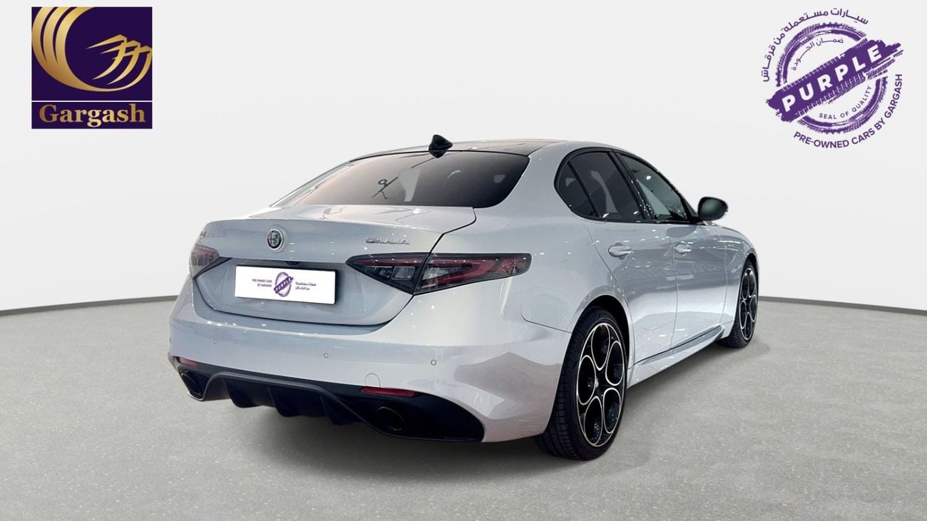 Alfa Romeo Giulia VELOCE | 2025 | 0% DP | AED 2,452/ Month | Gargash Warranty and Service
