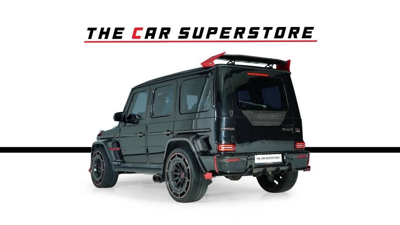 مرسيدس بنز G 63 AMG GCC-Brabus 900 Rocket Kit Masterpiece -Interior Tiffany Blue-Carbon Fiber Kit